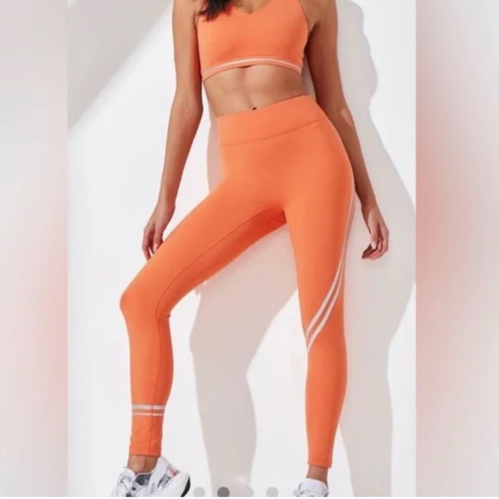WORN ONCE Noli Shop Hype Leggings - Orange Reflective